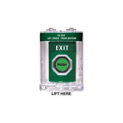 Saftey Technology SS-2147X exit back lit w/cover & horn