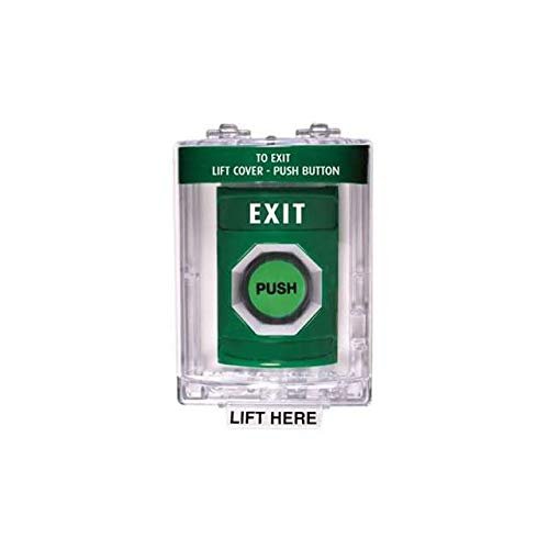 Saftey Technology SS-2147X exit back lit w/cover & horn