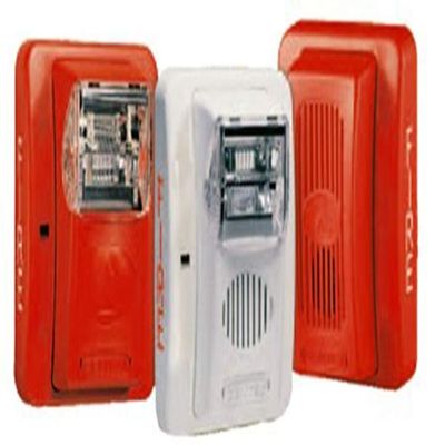 GENTEX GES24-15/75WW Fixed 15/75 Candela Strobe, Part Number: 904-1187-002, Strobe ONLY, WALL Mount, White FACEPLATE