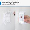 ICC 1-Gang Surface Mount Junction Box, Raceway Compatible, Ivory, 1-Pack view 4
