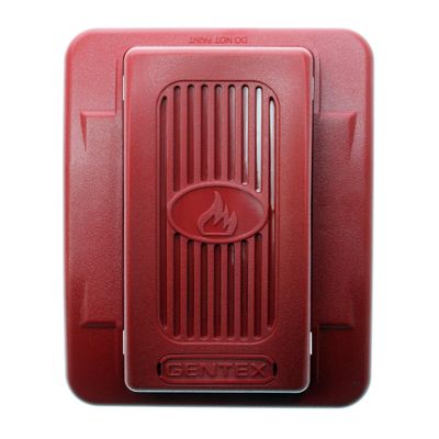 GENTEX GEH24-R 904-1205-002 Remote Audible Alarm Horn, Wall Mount, Red, 24-Vdc, Red