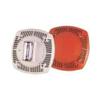 GENTEX SSPKCLPR 25 OR 70.7 VRMS, 904-1445-002, RED FACEPLATE, Speaker ONLY, Universal Mount view 1