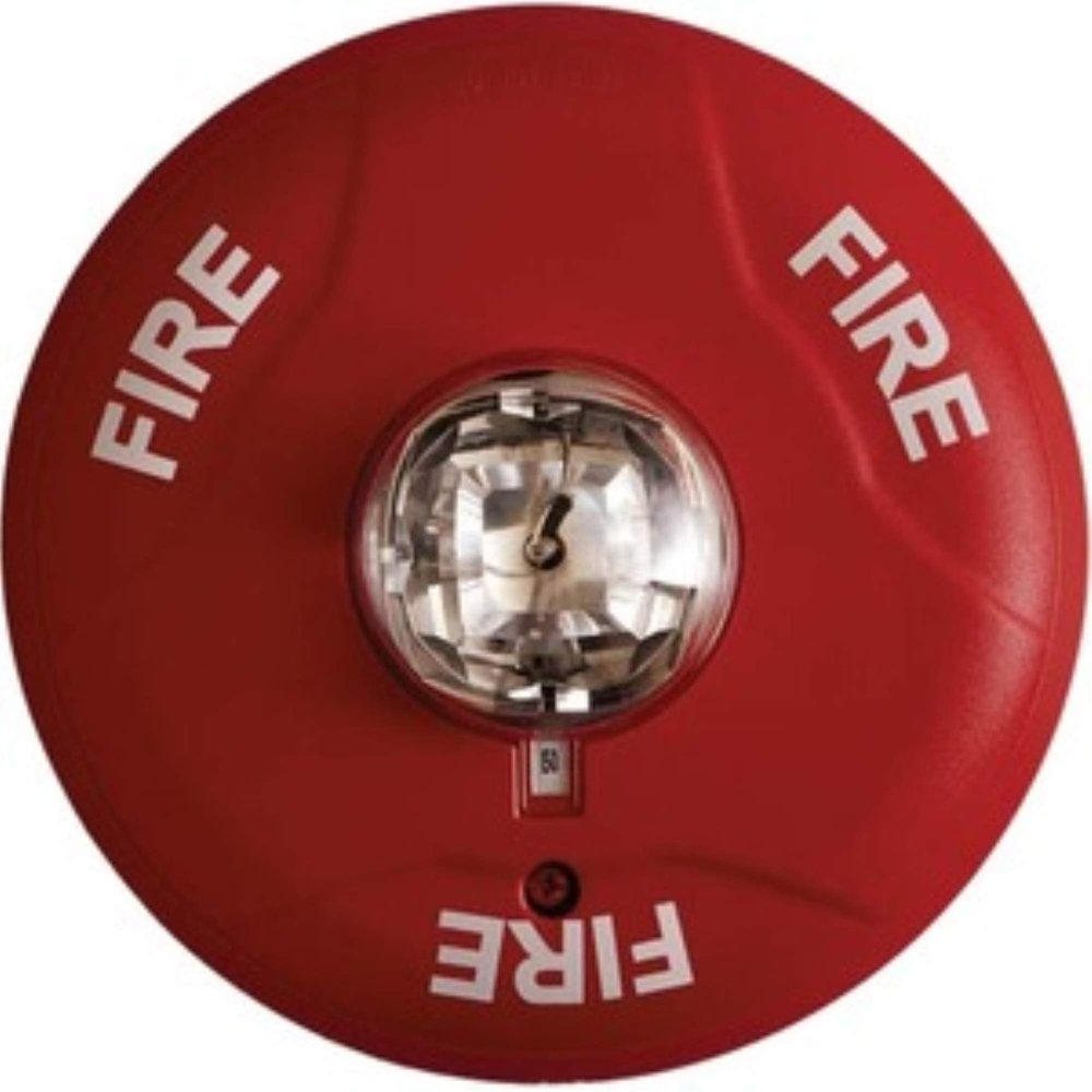 SS-SCRH Ceiling Strobe 2-Wire 135-185cd, Red