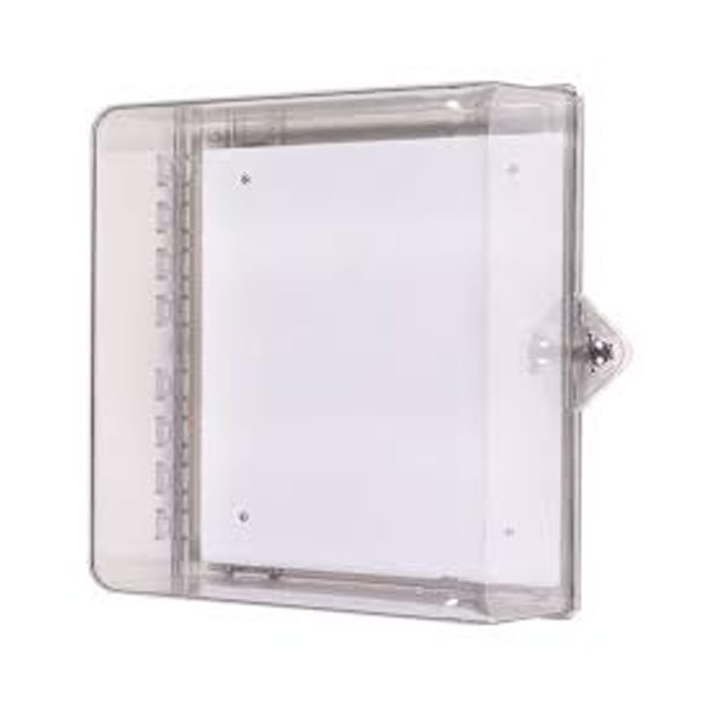 Safety Technology - STI-7531 - Protective Cabinet - Polycarbonate with Backplate and Thumb Lock -