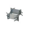 Mass Pro Denko CM120 Mast Connection Fittings, Compatible Mast Diameter: 3.4-4.9 inches (87-125 mm), Hot Dipped Galvanized view 1