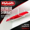 HyLoft 33 in. x 34 in. Adjustable Garage Ceiling Mount Storage Rack Kit, Garage Overhead Storage Bracket, 80842-10, White view 2