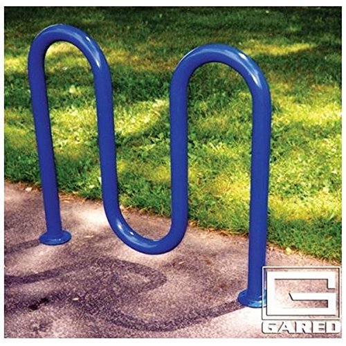 3' 3" Loop-Style Powder Coated Bike Rack (Holds 5 Bikes)