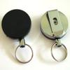 1.5" PULL REEL - Key Chain - EXTENDS 34" w/steel cable cord view 1
