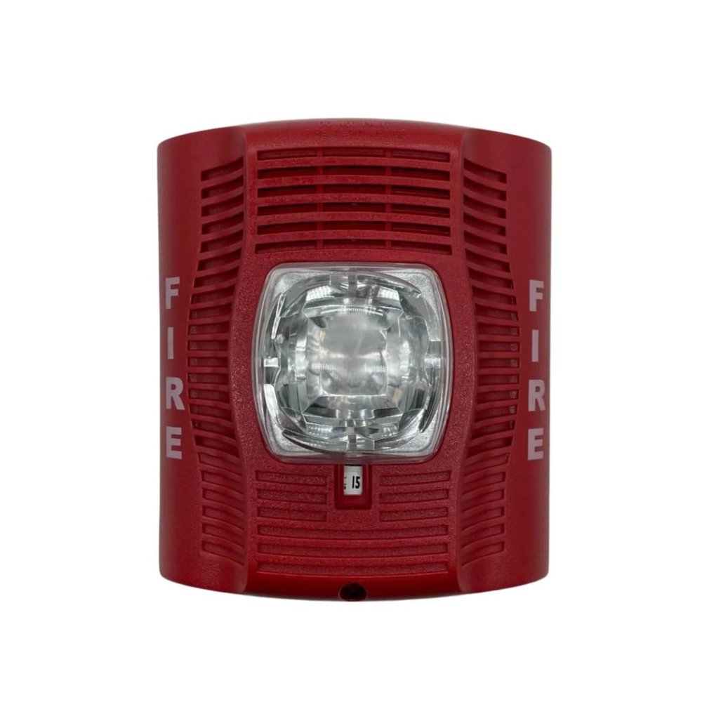 System Sensor SPSR Spectralert Selectable-Output Wall Fire Alarm Speaker Strobe