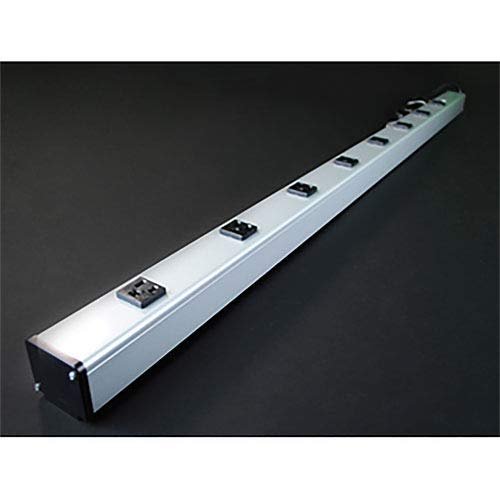 Multi-Outlet Power Unit, 125V, 15A, 48" L, 8 Outlets, 15' Cord