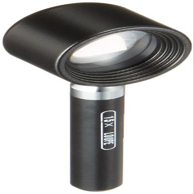 Shinwa Sokutei 75564 Loupe R-1 High Magnification with Handle, 15x, 0.7 inches (18 mm)