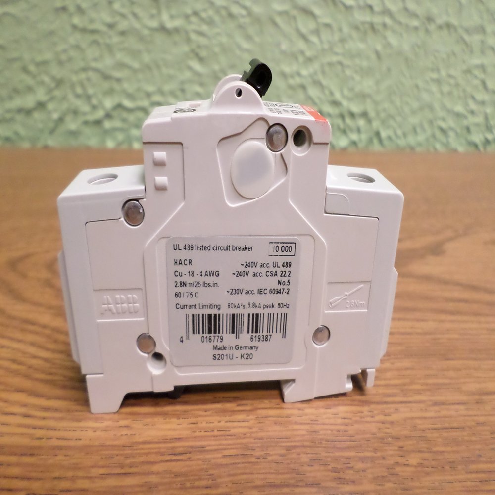 ABB S201U-K20 CIRCUIT BREAKERNEW IN BOX