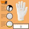 Wells Lamont Industrial Whizard Knifehandler Cut Resistant Gloves (3333) ANSI Cut Level A9, Stainless Steel & High Performance Fibers, CFR 21 Food Safe, Safety Gloves, Medium, Single Glove view 3