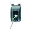 Intermatic WP1010C 1 Gang Vertical 3-1/8-Inch Outdoor in use Box Cover, Clear view 1