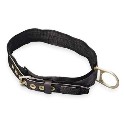 Miller Honeywell Safety Products by Single D-Ring Body Belt with 3-Inch Back Pad, Medium (3NA/MBK), Black