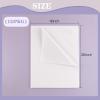 Lineco, 16x20 Glassine Sheets, Acid-Free Unbuffered Interleaving Tissue, White view 3