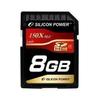 Silicone Power SPJ150SDH-8G 150X SDHC Memory Card, 8GB (Class 6), Japanese Packaging view 1