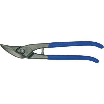 Bessey D216-280L Left Cutting Straight Cutting Snips, Blue/Grey