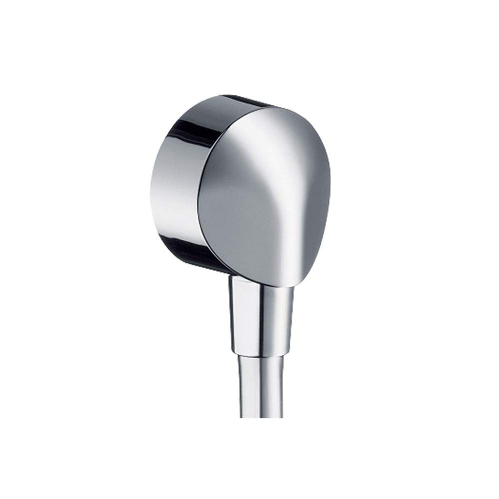 hansgrohe Fixfit E Hose Connector with Backflow Preventer Chrome