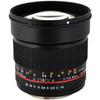 Rokinon 85M-C 85mm F1.4 Aspherical Fixed Lens for Canon (Black) view 2