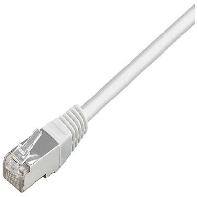 Goobay 93494 CAT 5e Patch Cable, F/UTP, White, 2m Length