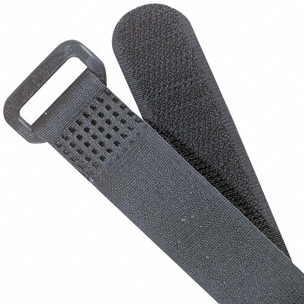 Ty-Rap FOL300-50-0 Cable Tie, Buckle, 12-Inch Length by 0.75-Inch Width, Black, 10-Pack