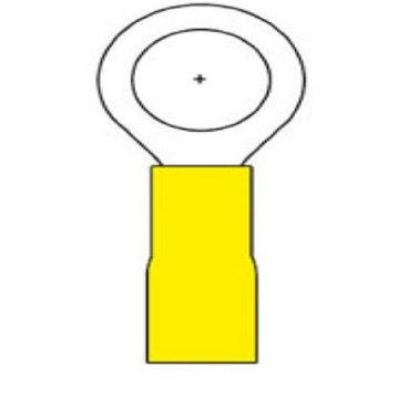 3M Ring Tongue, Nylon Insulated w/Insulation Grip 12-10 AWG, 94748, 13-56S-NB