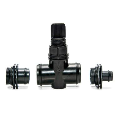 Shut-off valve, water ballast, water flow regulation, water valve
