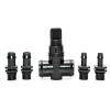 Shut-off valve, water ballast, water flow regulation, water valve view 2