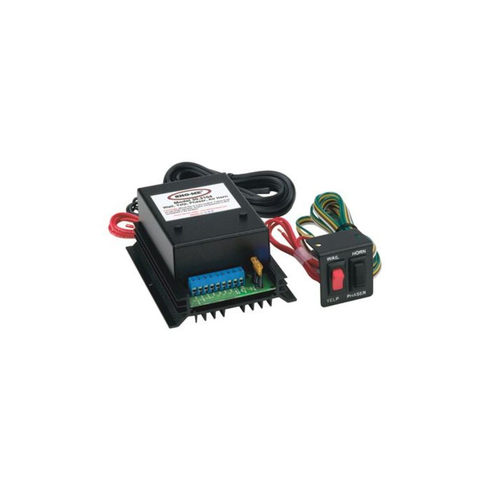 Able 2 - 30.2104 - Siren, Undercover; Four-Function, 12 Volt, 100 Watt