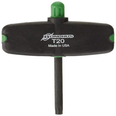 Bondhus 34720 T20 Star Tip Wing Handle Driver with ProGuard Finish, 1.5", 2 Piece