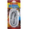Trisonic 25 ft. Telephone Modular Coil Telephone Cable view 1