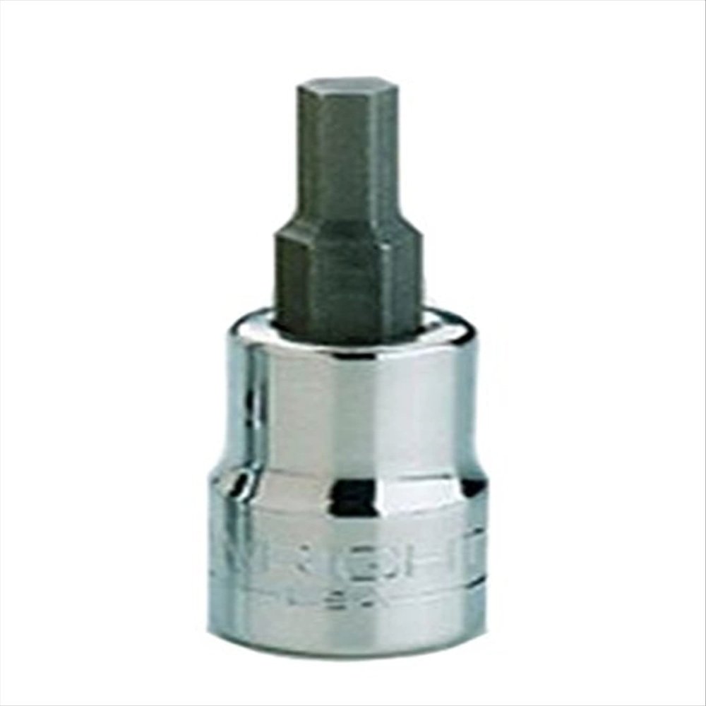 Wright Tool 3204 3/8" Drive Hex Type Socket with Bit 1/8"
