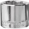 Wright Tool 3316 3/8" Drive Special 8 Point Standard Socket, 1/2" view 1