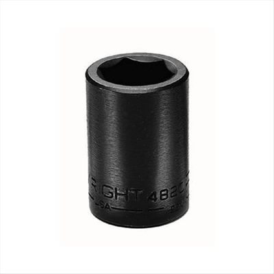 1/2" Drive 6 Point Standard Impact Socket - 3/4"