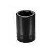 1/2" Drive 6 Point Standard Impact Socket - 3/4" view 1