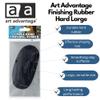 Art Advantage Finishing Rubber Large  4.25" Hard Rubber Tool for Shaping, Smoothing, and Refining Clay, Pottery, Ceramics, and Sculpting Projects view 2