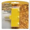 Prime Wire & Cable PBAD0100 3-Outlet Adapter, Yellow view 1