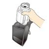 roasu Camcorder Case, White, DMC  001 W view 4