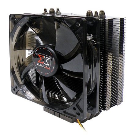 Xigmatek HDT-S1283V Dark Knight 120mm PWM CPU Cooler, 4.7" x 4.7" x 4.7", Desktop Compatible