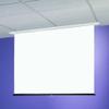 Draper Inc Access/Series M with autoreturn Manual Ceilingscreen 70X70IN view 1