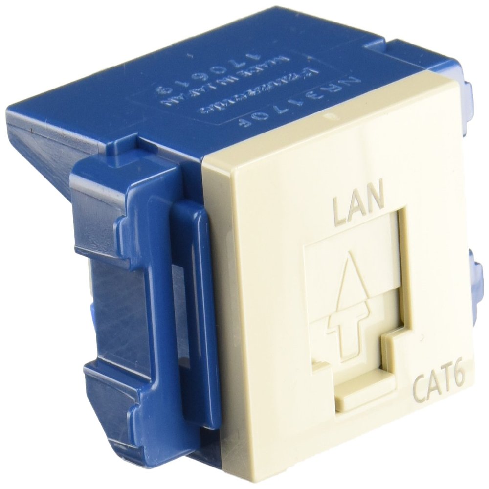 Panasonic Gutto Su CAT6 Data Modular Jack, biege