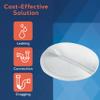 PlumbCraft 4.75-in. Suction Stopper for Sink, Tub, and Laundry Drains 7512900T, Leak-Proof Sink Stopper, Tub Stopper, and Laundry Drain Plug, Easily Removed Bathtub Drain Plug and Sink Cover view 2