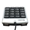 Connectland CL-USB-NUMHUB USB Numeric keypad with 2 Ports USB Hub view 2