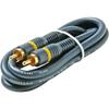 STEREN RCA Cable Car Audio - RCA Cables - RCA Subwoofer Cable - RCA Home Theater Projector - RCA Projector - Audio Video Cables - Stereo Audio Cable - 25 ft - 7.6 Meters - 1 Male to 1 Male 254-125BL view 2