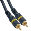 STEREN RCA Cable Car Audio - RCA Cables - RCA Subwoofer Cable - RCA Home Theater Projector - RCA Projector - Audio Video Cables - Stereo Audio Cable - 25 ft - 7.6 Meters - 1 Male to 1 Male 254-125BL view 3