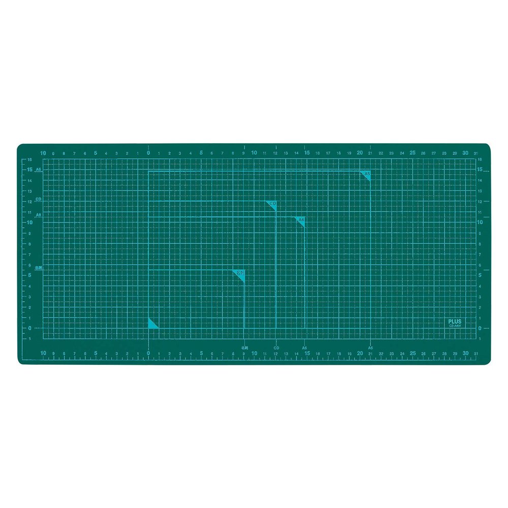 Plus cutting mat wide size Green CS-A4W GR 48-577 (japan import)