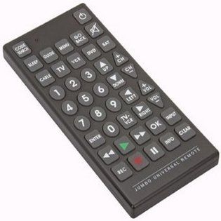 RoyalCraft Jumbo Universal Remote Controls Up to 8 Devices at Once.