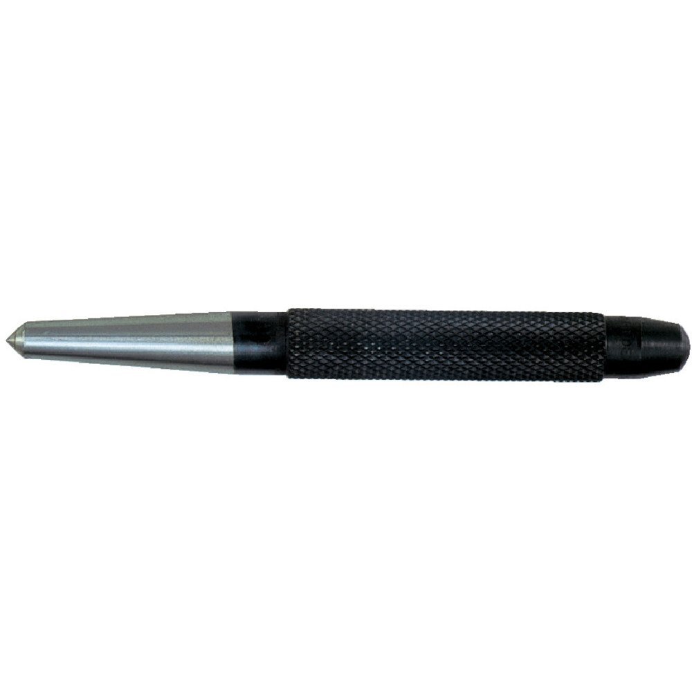 TRUSCO TCP-M Center Punch with Carbide Tip, Total Length: M Type, 3.9 inches (100 mm), Diameter: 0.4 inches (10 mm)