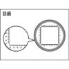 TRUSCO TL-SL15K Scale Loupe with Scale 15x 13.8 x 13.0 inches (35 x 33 cm) view 2